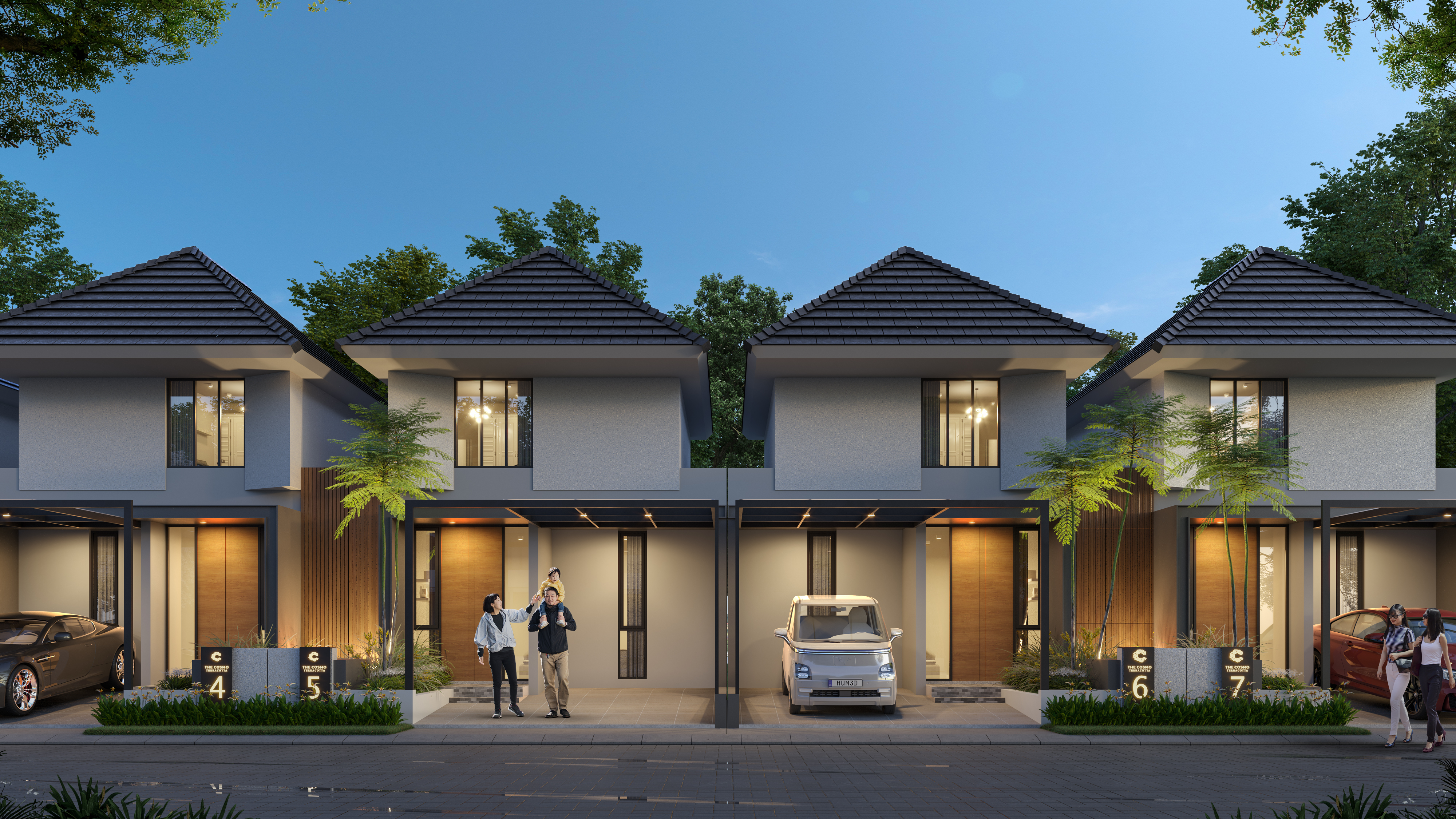 Eksterior rumah type 36